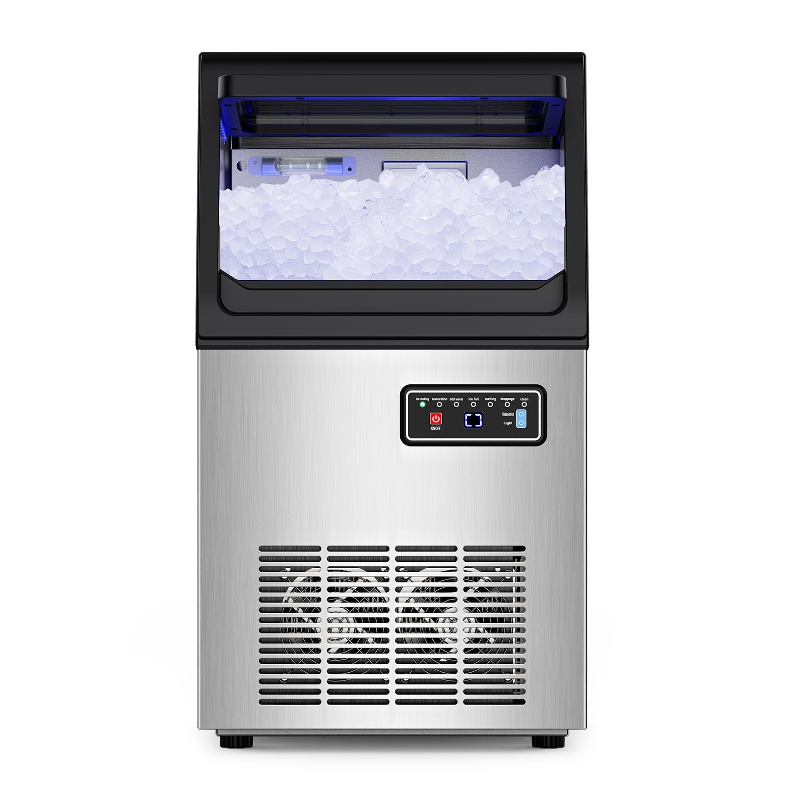 Nugget Ice Maker Machine, 100LBS/24H, 20LBS Capacity