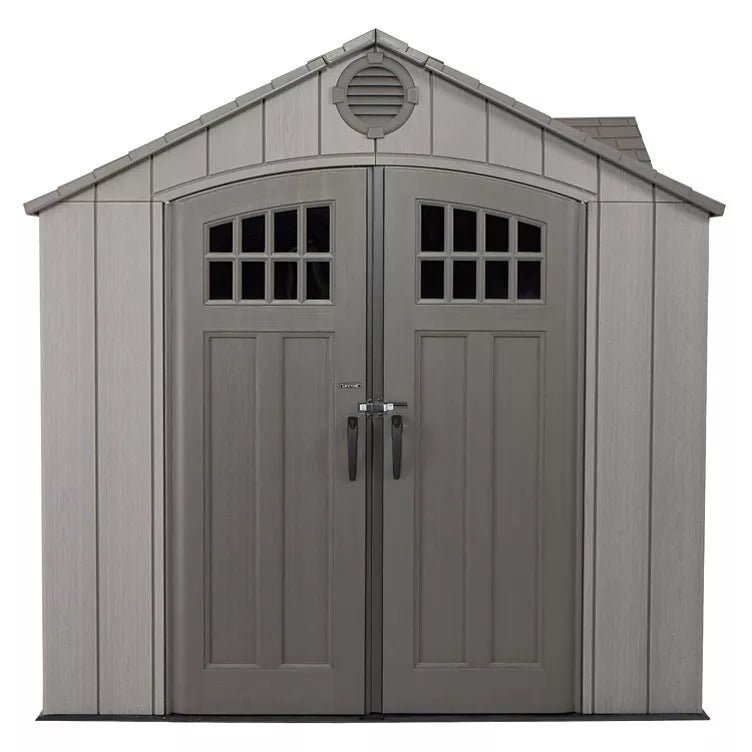 Lifetime 15' x 8' Rough Cut Dual-Entry Outdoor Storage Shed
